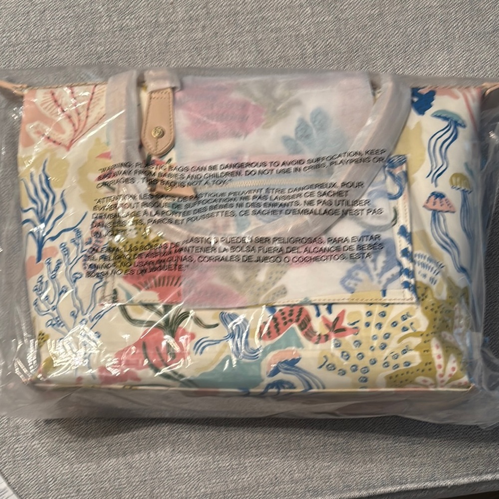 Spartina 449 Travel Tote Mermaid Sea